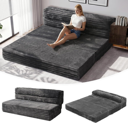 Tri fold futon - sofa, 6